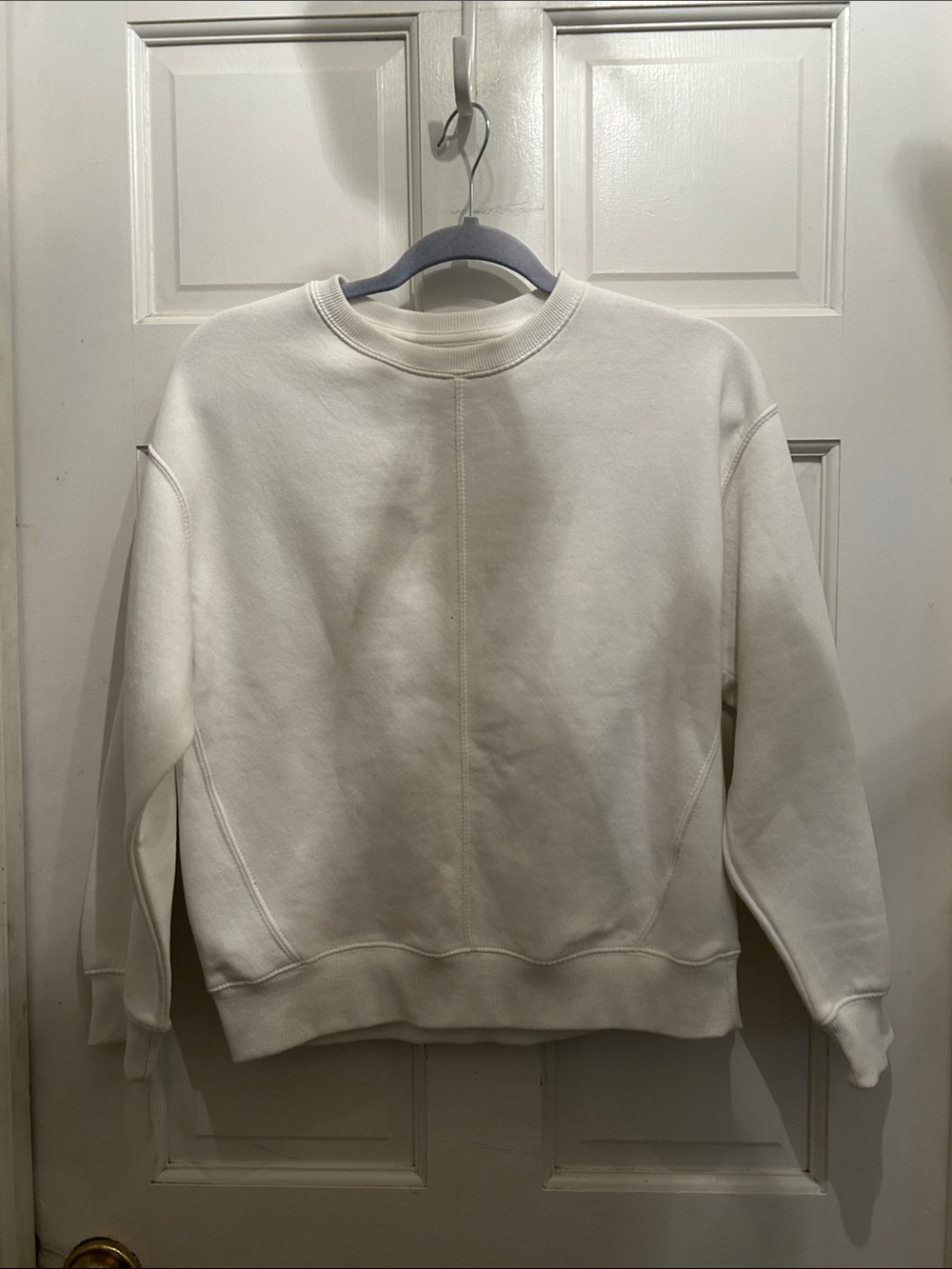 Zara NWOT Kids Cream Crewneck Sweatshirt
